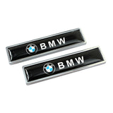 2pcs/set BMW M Power Hamann AC Logo Metal Car Side Sticker Auto Emblem Badge