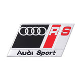 Audi Sline Quattro Aluminum Alloy Car Sticker Nameplate Emblem Badge Decal