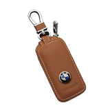 BMW Cowhide Car Key Case Key Cover Organizer