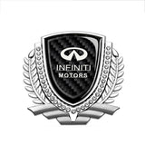 Infiniti Metal Diamond Car Rear Sticker Trunk Emblem Badge Decal