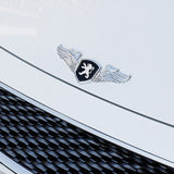 Peugeot Angle Wings Metal Car Front Hood Bonnet Sticker Emblem Badge