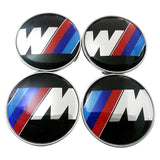 4pcs/set 68mm BMW X1 X3 X5 X6 1 3 5 7 Series Car Wheel Center Hub Cap Auto Hub Cover Emblem Badge Decal