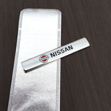 2pcs Nissan Nismo Logo Car Fender Side Emblem Badge Sticker