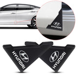 2PCS Hyundai Car Door Corner Edge Cover Anti-Scratch Protective Sticker