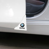 2PCS BMW M Power Car Door Corner Edge Cover Anti-Scratch Protective Sticker