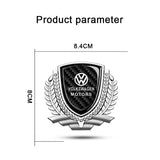 VW Metal Diamond Car Rear Sticker Trunk Emblem Badge Decal