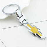 Chevrolet Metal Car Keychain Keyring