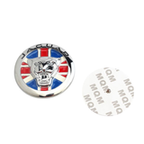 Jaguar UK National Flag Metal Car Front Grille Emblem Badge Auto Body Sticker Decal