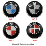 1PC 45mm BMW Logo X1 X3 X5 X6 1 3 5 7 Series Car Steering Wheel Center Sticker Auto Emblem Badge Decal