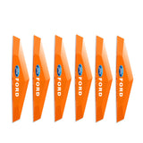 6pcs Ford TPU Car Door Anti-collision Protective Stickers Bumper Strip Decal