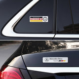 Mercedes Benz AMG Brabus Carlsson Lorinser MAYBACH Logo Aluminum Alloy Car Body Sticker Nameplate Rear Emblem Badge Decal