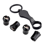 4pcs/set Cadillac Logo Car Air Valve Stem Caps Auto Tyre Valve Covers