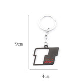 Toyota T Sport Logo Metal Car Key Rings Keychain Pendant