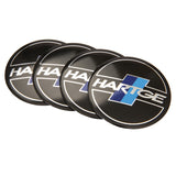 4pcs 56mm BMW M Power Alpina AC Hamann Hartge Car Wheel Center Hub Cap Sticker Decal