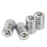 4pcs/set Nissan Nismo Z Logo Car Air Valve Stem Caps Auto Tyre Valve Covers