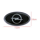 Opel Elliptical Metal Car Window Sticker Emblem Badge Decal