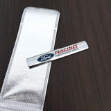 2pcs Ford Wolf Logo Car Fender Side Emblem Badge Sticker