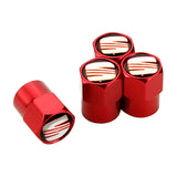 4pcs/set SEAT Car Air Valve Stem Cap Auto Tyre Valve Covers