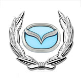 Mazda Wheat Metal Car Window Sticker Emblem Badge Decal