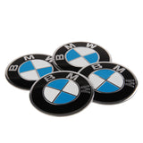 4pcs 56mm BMW M Power Alpina AC Hamann Hartge Car Wheel Center Hub Cap Sticker Decal