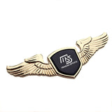 Mazda Angle Wings Metal Car Front Hood Bonnet Sticker Emblem Badge