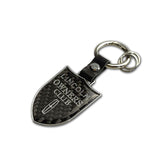 Lincoln Carbon Fiber Car Keychain Pendant