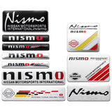 Nissan Aluminum Alloy Car Body Sticker Nameplate Rear Emblem Badge Decal