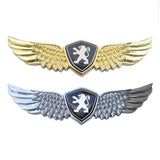 Peugeot Metal Wings Car Front Sticker Emblem Badge Decal