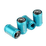 4pcs/set Opel Logo Matte Car Air Valve Stem Caps Auto Tyre Valve Covers