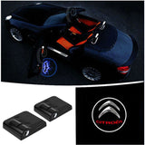2pcs Citroen Wireless Car Welcome Door Laser Projection LED Light