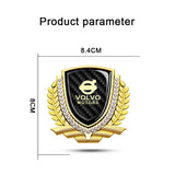 Volvo Metal Diamond Car Rear Sticker Trunk Emblem Badge Decal