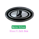 Lada Elliptical Metal Car Window Sticker Emblem Badge Decal