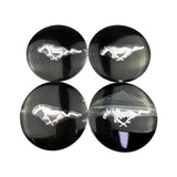 4pcs 56mm Ford Wolf Shelby RS ST Car Wheel Center Hub Cap Sticker Decal