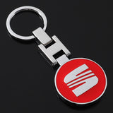 SEAT Logo Metal Car Keychain Key Ring Holder Pendant