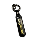 Infiniti Carbon Fiber Car Logo Keychain Keyring