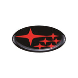 58x28mm Subaru Epoxy Car Steering Wheel Sticker Decal Emblem Badge