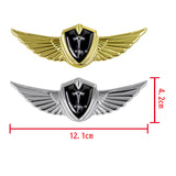 Tesla Logo 3D Metal Wing Car Emblem Sticker Badge Decal