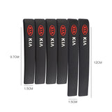 6PCS KIA Car Door Handle Mirror Protective Anti-Collision Stickers