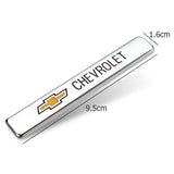 2pcs Chevrolet Logo Car Fender Side Emblem Badge Sticker