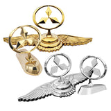 Mitsubishi Angle Wings Metal Car Front Hood Bonnet Sticker Emblem Badge