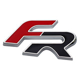 SEAT FR Logo Metal Car Front Hood Grille Emblem Bagde Rear Sticker Decal