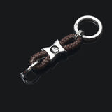 Mercedes Benz AMG Smart Apple Tree Logo Braided Rope Car Keychain Keyring