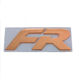 SEAT FR Logo Metal Car Rear Emblem Bagde Sticker Decal