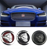 7.2cm 8.6cm 10cm Jaguar ABS Car Front Center Grille Emblem Badge Sticker Decal