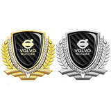 Volvo Metal Diamond Car Rear Sticker Trunk Emblem Badge Decal