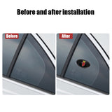 SAAB Elliptical Metal Car Window Sticker Emblem Badge Decal