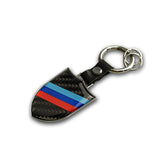 BMW M Power Carbon Fiber Car Keychain Pendant