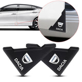2PCS Dacia Car Door Corner Edge Cover Anti-Scratch Protective Sticker