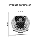 MG Metal Diamond Car Rear Sticker Trunk Emblem Badge Decal