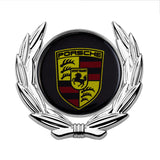 Porsche Metal Car Rear Sticker Trunk Emblem Badge Decal